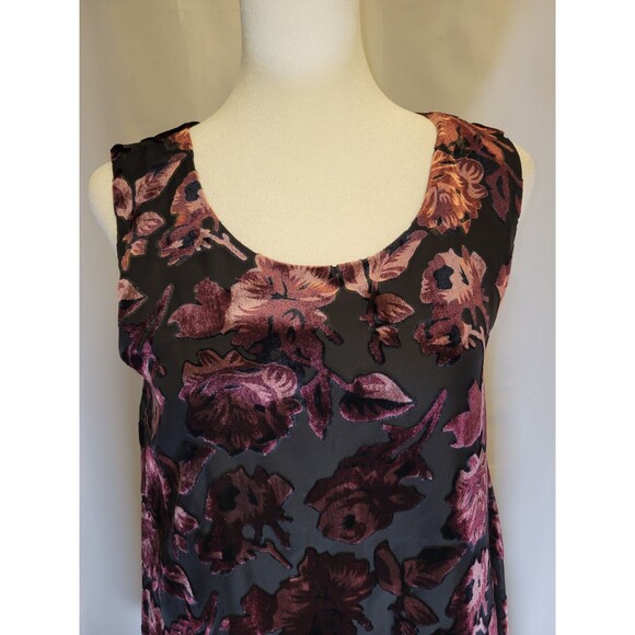 BB Dakota Britannia Velvet Burnout Mini Dress Size XS Sleeveless Fairy Grunge - Picture 3 of 11